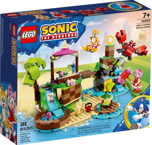 Конструктор Lego Sonic Остров спасения животных Эми (76992)