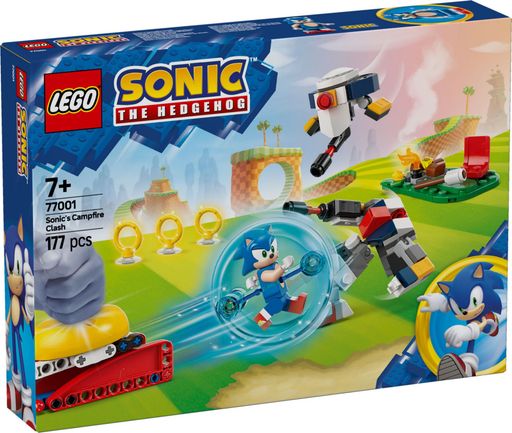 Конструктор Lego Sonic Столкновение Соника у костра (77001)