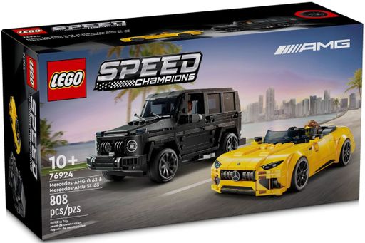 Конструктор Lego Speed Champions Mercedes-AMG G 63 та Mercedes-AMG SL 63 (76924)
