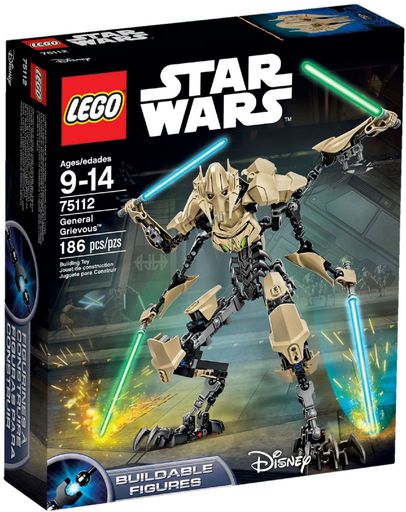 Конструктор Lego Star Wars Генерал Гривус (75112)