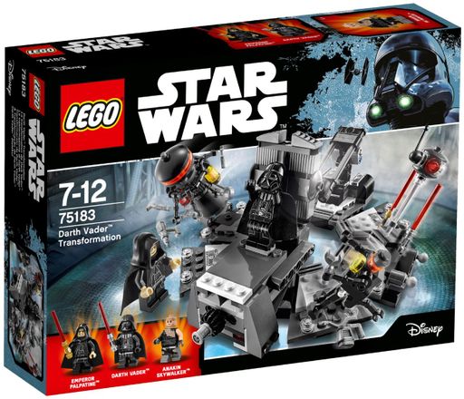 Конструктор Lego Star Wars Трансформация Дарта Вейдера (75183)