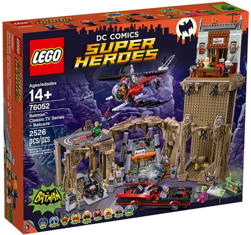 Конструктор Lego DC Печера Бетмана - Класичне ТБ шоу (76052)