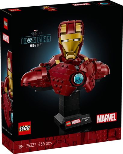 Конструктор Lego Super Heroes Погруддя Залізної Людини MK4 (76327)