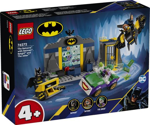 Конструктор Lego Batman The Batcave з Бетменом, Бетгьорл і Джокером (76272)