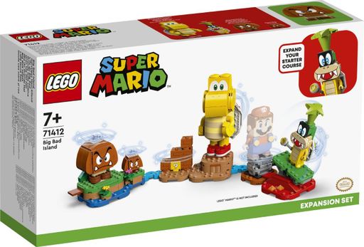 Конструктор Lego Super Mario Большой страшный остров. Дополнительный набор (71412)
