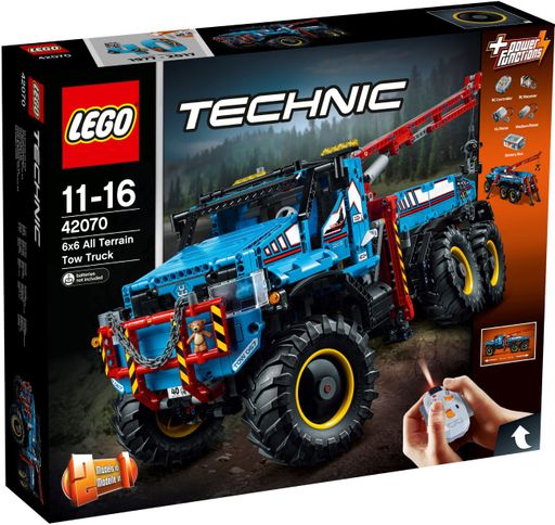 Конструктор Lego Technic Аварійний позашляховик 6х6 з ДК (42070)