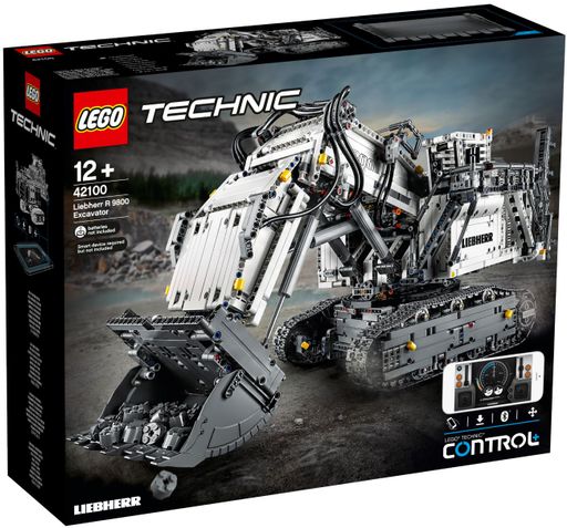 Конструктор Lego Technic Экскаватор Liebherr R 9800 (42100)