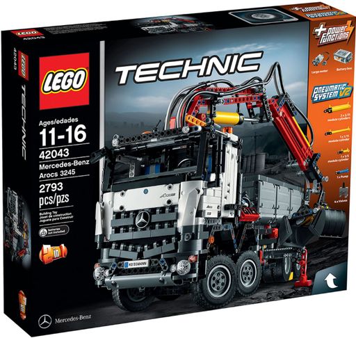 Конструктор Lego Technic Mersedes-Benz AROCS 3245 (42043)