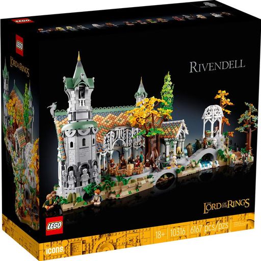 Конструктор Lego Icons Володар кілець: Рівенделл (10316)