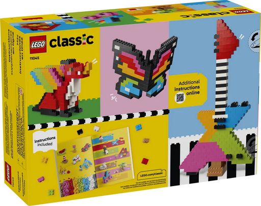 Конструктор LEGO Classic Креативні барвисті кубики (11045)