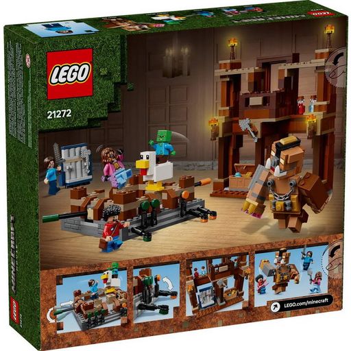 Конструктор Lego Minecraft Бойцовский ринг в лесном поместье (21272)