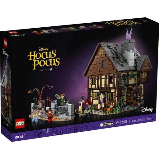 Конструктор Lego Фокус-покус Діснея: Котедж сестер Сандерсон (21341)