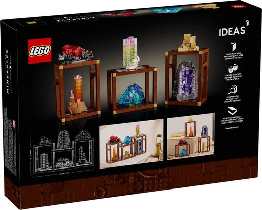 Конструктор Lego Ideas Колекція мінералів (21362)