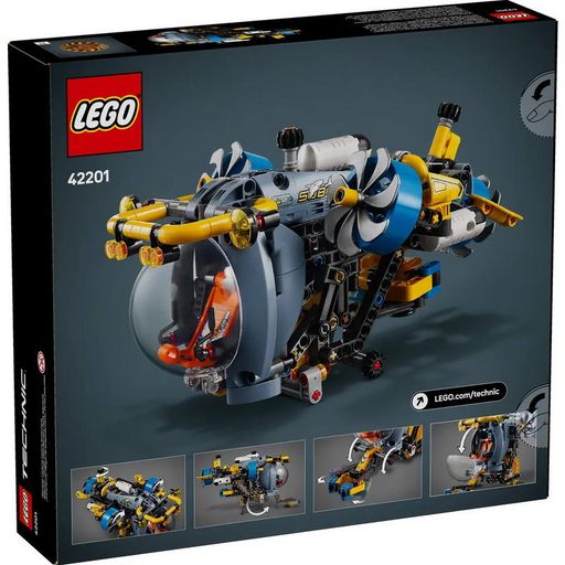 Конструктор Lego Technic Глибоководний дослідницький підводний човен (42201)