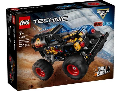 Конструктор LEGO Technic Monster Jam Grave Digger Огонь и лед (42219)