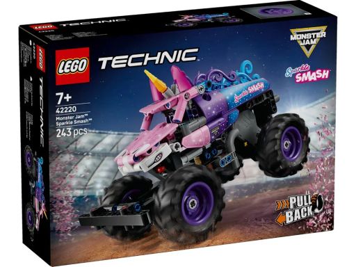 Конструктор LEGO Technic Monster Jam™ Sparkle Smash™ с функцией "Pull-Back" (42220)