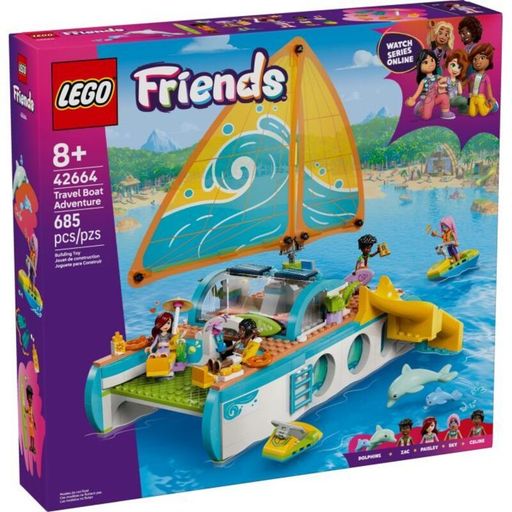 Конструктор Lego Friends Приключения на туристической лодке (42664)