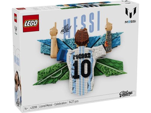 Конструктор LEGO Editions Football Лионель Месси — празднование (43018)