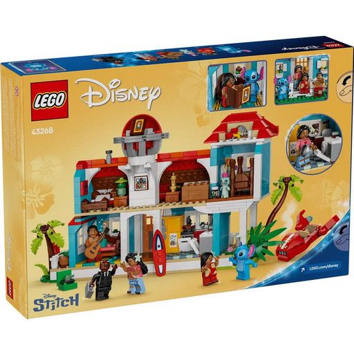 Конструктор Lego Disney Classic Пляжный дом Лило и Стич (43268)