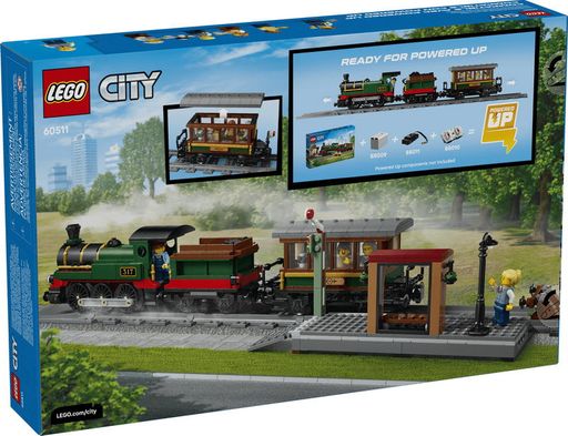 Конструктор LEGO City Старинный паровоз (60511)