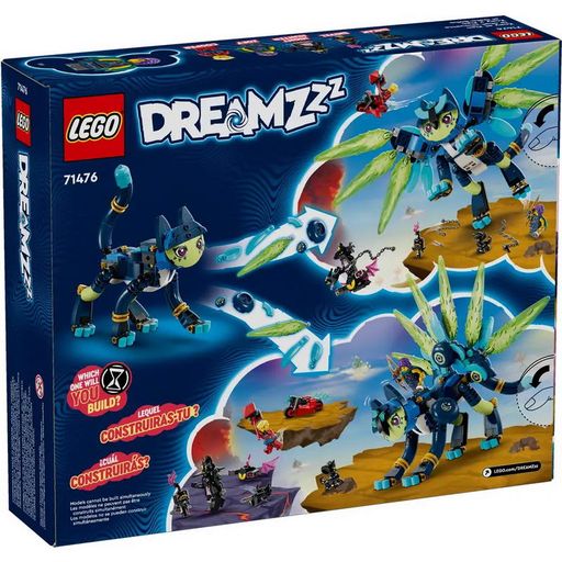 Конструктор Lego DREAMZzz Зоуи и котосова Зиан (71476)