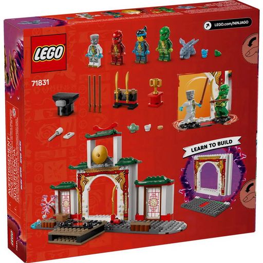 Конструктор Lego Ninjago Храм ниндзя Спин-джитсу (71831)