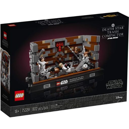 Конструктор Lego Star Wars Диорама «Уплотнитель мусора на Звезде Смерти» (75339)