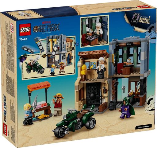 Конструктор Lego One Piece Сутичка з капітаном Смокером (75642)