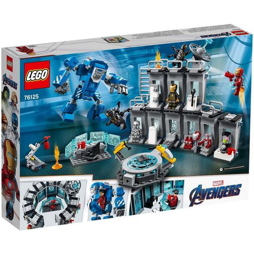 Конструктор Lego Зал обладунків Залізної людини (76125)