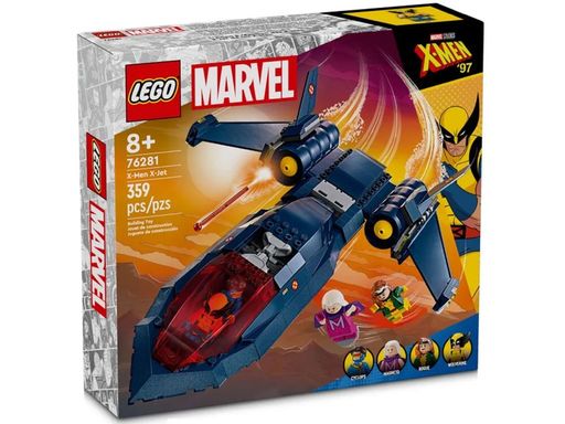 Конструктор Lego Marvel X-Jet Людей Ікс 76281