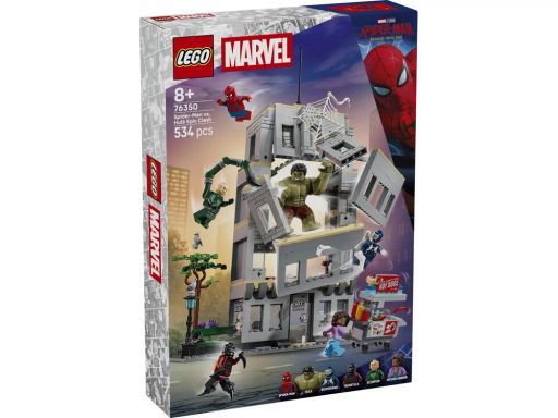 Конструктор LEGO Super Heroes Епічна сутичка Людини-Павука проти Халка (76350)