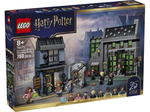 Конструктор LEGO Harry Potter Магазини для чарівників на Алеї Ноктерн (76471)