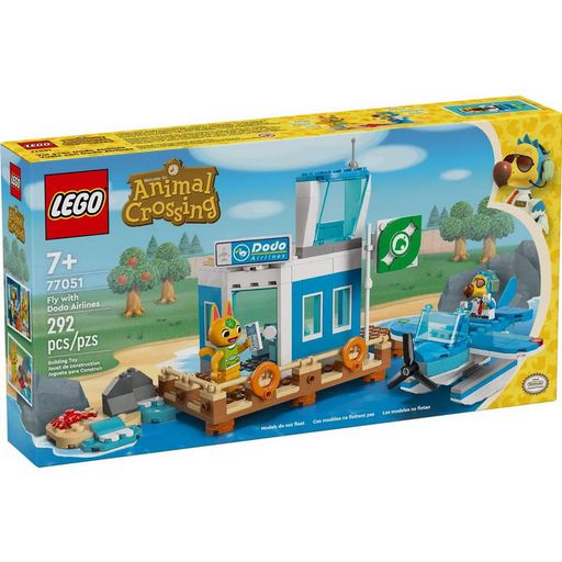 Конструктор Lego Animal Crossing Літайте з Dodo Airlines (77051)