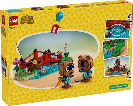 Конструктор Lego Animal Crossing Веселий день Тіммі та Томмі на природі (77059)