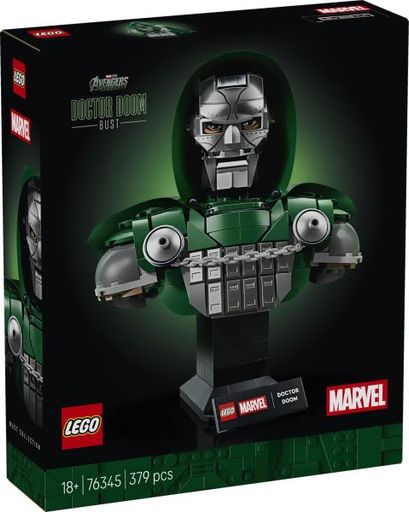 Конструктор Lego Marvel Бюст Доктора Дума (76345)