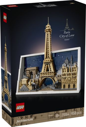 Конструктор Lego Architecture Париж – місто кохання (21064)