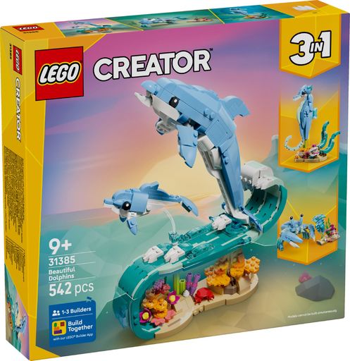 Конструктор Lego Creator Красиві дельфіни (31385)