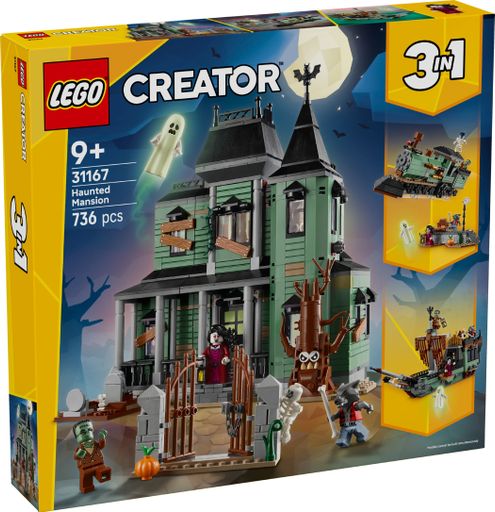 Конструктор Lego Creator Особняк с привидениями (31167)