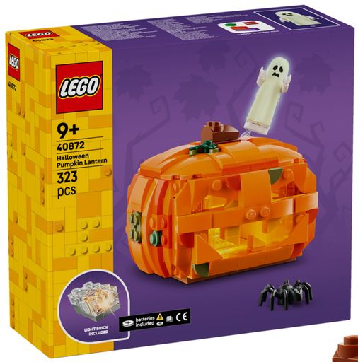 Конструктор Lego Creator Гарбузовий ліхтарик на Хелловін (40872)