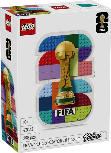 Конструктор Lego Editions Емблема Чемпіонату світу з футболу FIFA 2026 (43032)