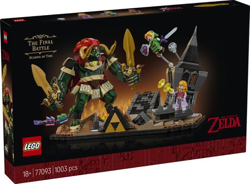 Конструктор Lego Expert Ocarina of Time - Вирішальний бій (77093)