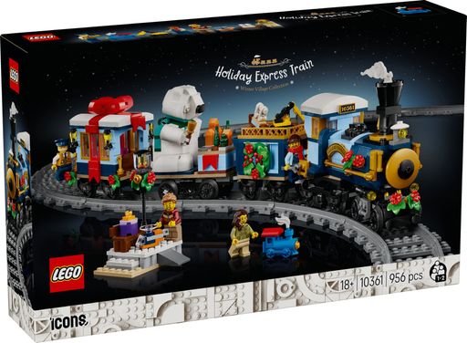 Конструктор Lego Icons Праздничный экспресс (10361)