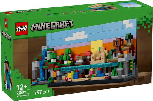 Конструктор Lego Minecraft Міні-біоми (21589)