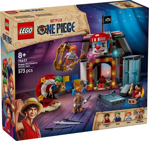 Конструктор Lego One Piece Цирк-шапито клоуна Багги (75637)