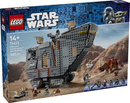 Конструктор Lego Star Wars Внепланетный песчаный краулер и грязерог (75453)