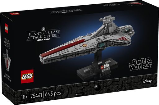 Конструктор Lego Star Wars Штурмовий крейсер класу Венатор (75441)