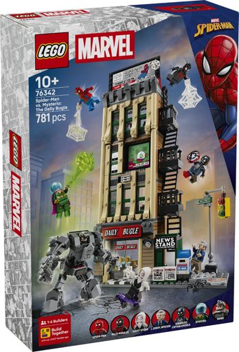 Конструктор Lego Super Heroes Дейлі Бьюгл: Людина-павук проти Містеріо (76342)