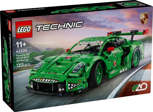 Конструктор Lego Technic Porsche 911 GT3 R REXY AO Racing (42224)