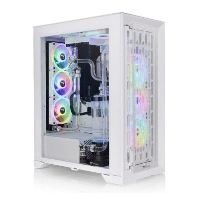 Корпус Thermaltake CTE T500 TG ARGB Snow/White/Win/SPCC/Tempered Glass*2/CT140 ARGB Fan*3/Brown Box (CA-1X8-00F6WN-01)