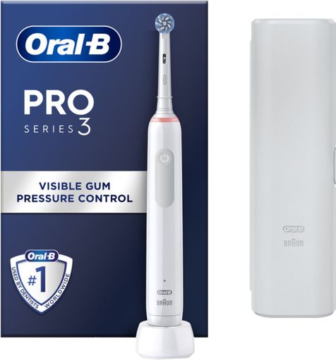 Електрична зубна щітка Oral-B Pro 3 3500 D505.513.3X WT (4210201395539)